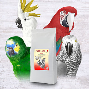 Psittacus Parrot Breeder Bag 1 kg Daily foog for Parrots Made with Non GMO (LOOSE FROM 15 KG BAG)