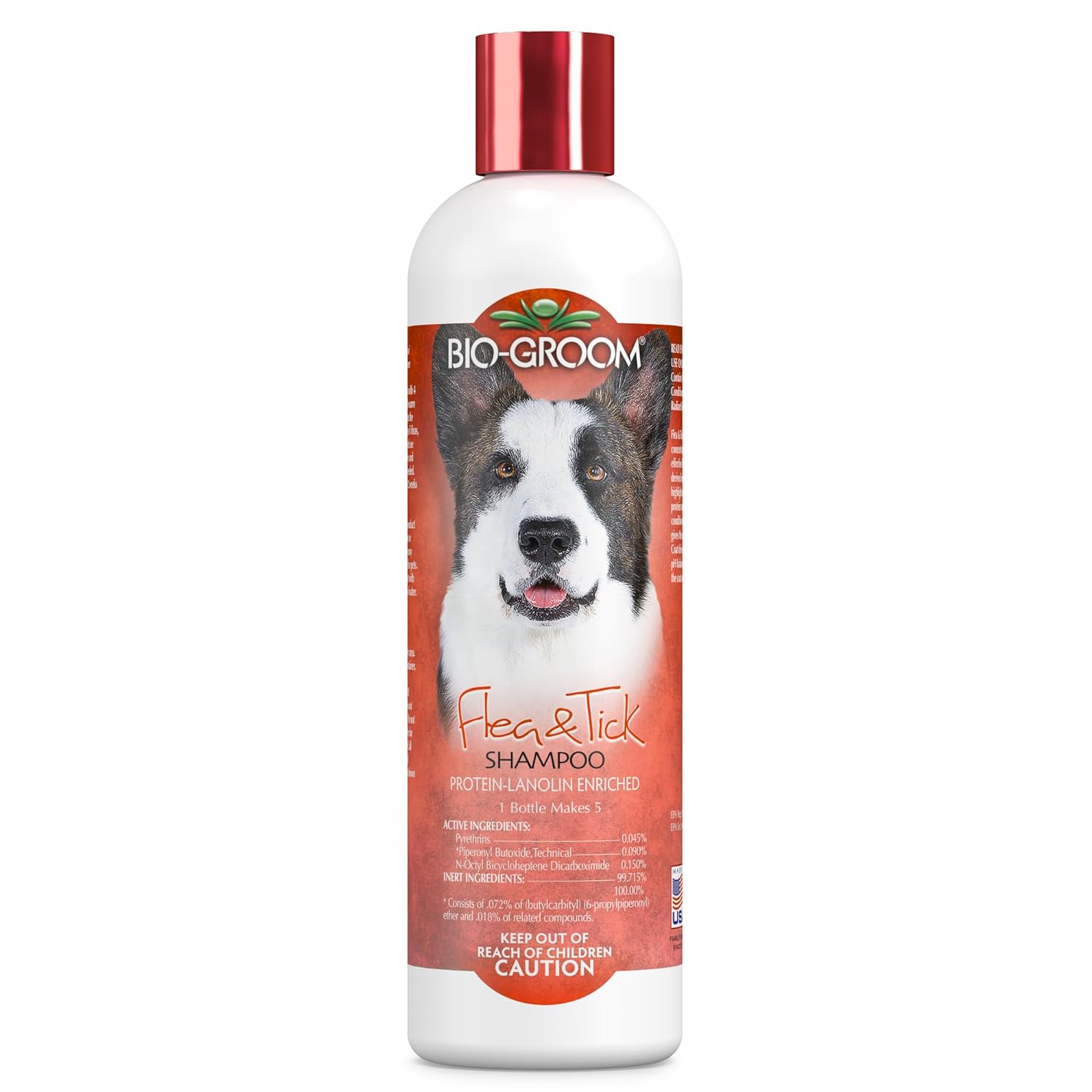 Bio-Groom Flea and Tick Dog/Cat Conditioning Shampoo, 12