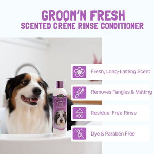 Bio-Groom Groom N Fresh Creme Rinse Conditioner, 12-Ounce…