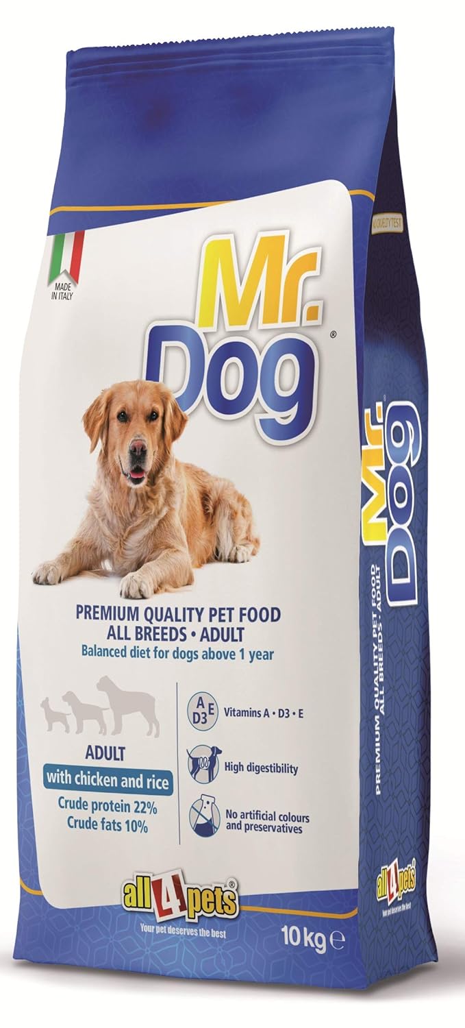Mr Dog All Breeds Adult with Chicken & Rice 10kg