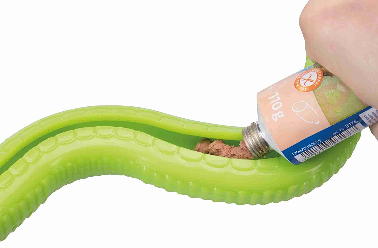 TRIXIE Snack Thermoplastic Rubber Snake Pet Toy -42 cm