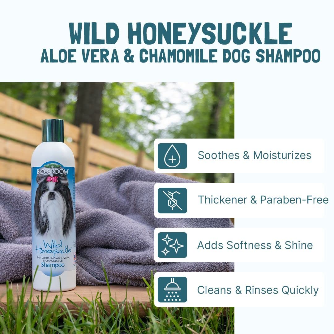 Bio-Groom Natural Scents Wild Honey Suckle Dog Shampoo