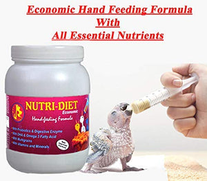 Pet Care International (PCI) Economic Nutri-Diet, Hand Feeding Formula for Healthy Baby Bird with All Essential Nutrients (500grm)