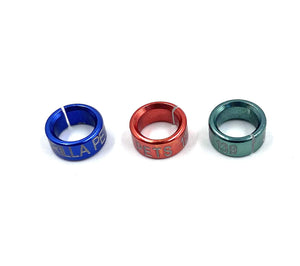 DNA identification ring for budgies love bird finch  set of 4