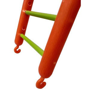 Imported Plastic Ladder Bird Toy for Parakeets and Parrots - Color May Vary