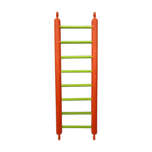 Imported Plastic Ladder Bird Toy for Parakeets and Parrots - Color May Vary