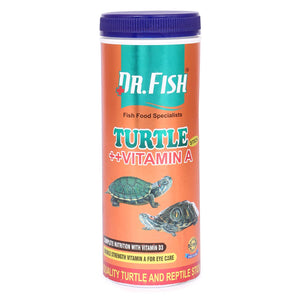 DR FISH Turtle Food ++ Vitamin A, C, D3 & E 100