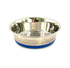 Gorilla Pets Stainless Steel Dog Feeding Bowl Large (Blue Color)