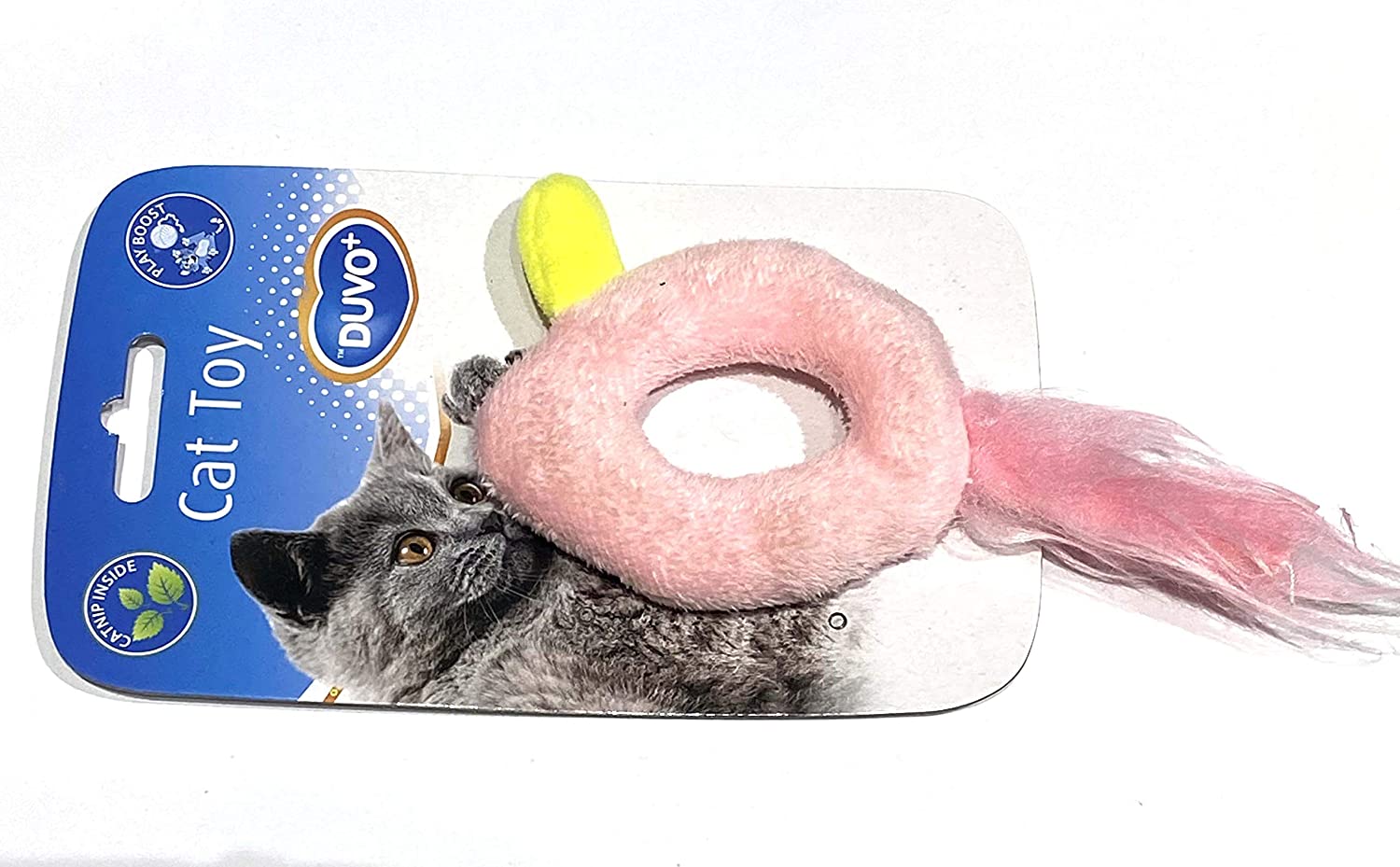Duvo+ Catnip Fish Shape Soft Toy for Cats