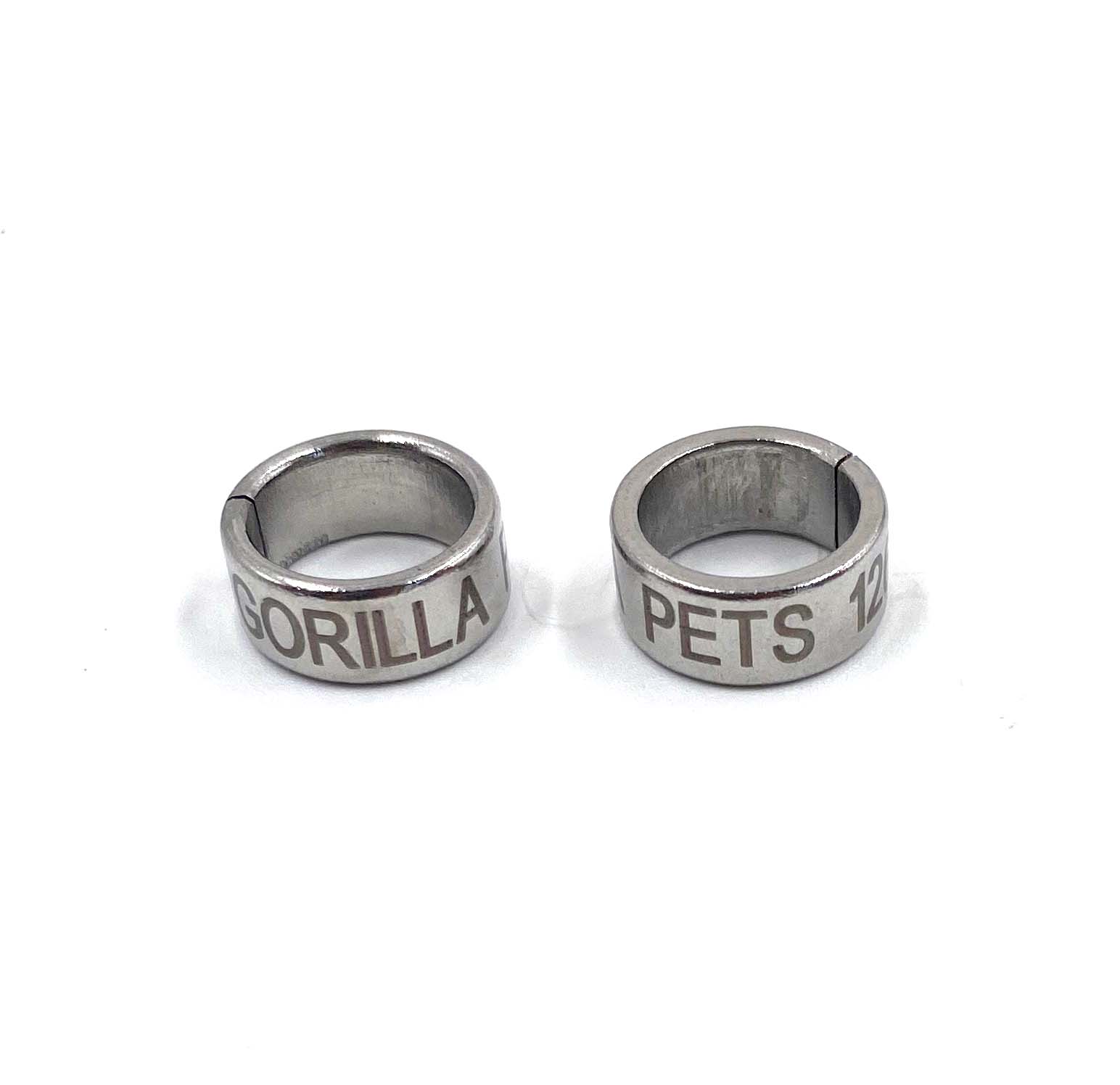 Gorilla pets Parrot Ring for Blue Gold MACHOW Set of Two…