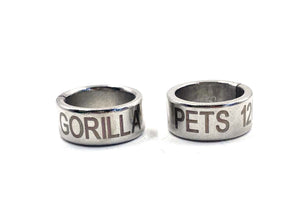 Gorilla pets Parrot Ring for Blue Gold MACHOW Set of Two…