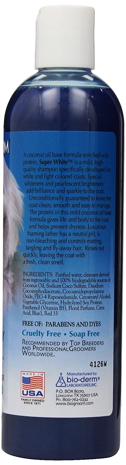 Bio-Groom Super White Dog Shampoo, 355 ml…