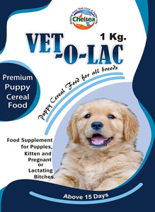 Chelsea VetOLac Puppy Cerelac Cereal Food 1kg for All Breeds…