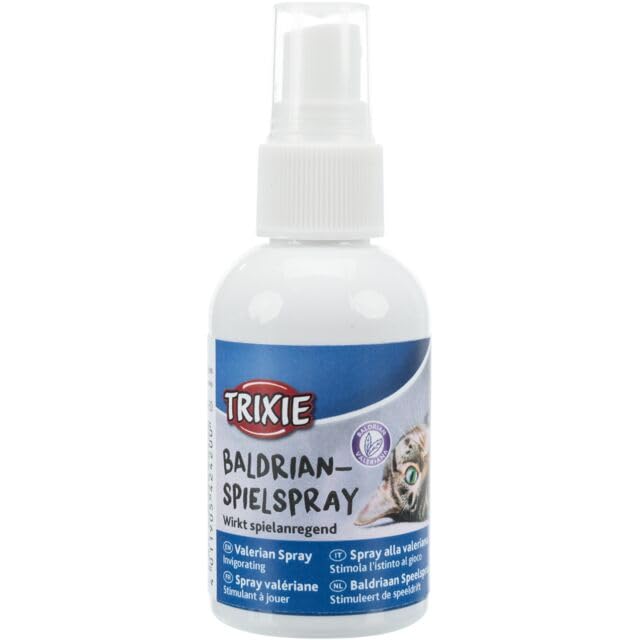 Trixie Valerian Spray for Cats, 50 ml, Enhances Playful Behavior, Encourages Exercise, Safe for All Cats