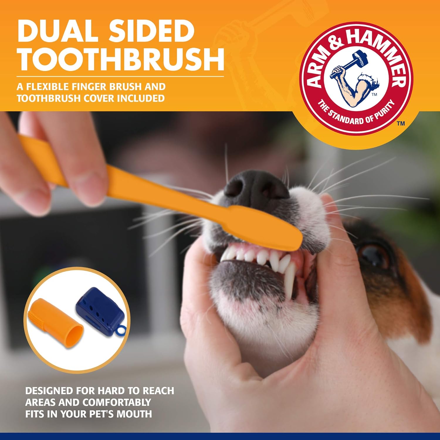 ARM and HAMMER Advanced Care Vanilla Ginger Fresh Breath Dog Strips 3-24 strips packages