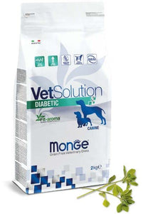 Vet Solution Canine-Diabetic 2kg (Dietetic Food for Dogs Diabetes Mellitus)