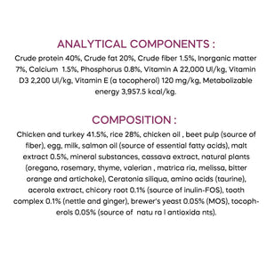 Dibaq Natural Moments (Baby Kitten Chicken & Turkey - Extruded Complete Food for Kitten, from 1-12 Months, as Well as Pregnant and lactating Adult Cats) 2kg