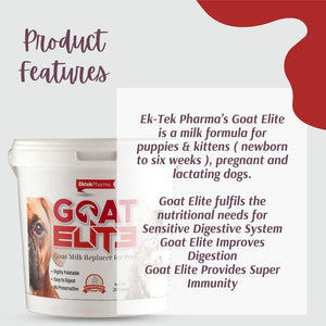 Goat Elite Milk Replacer Milk Powder for Pets 200gm