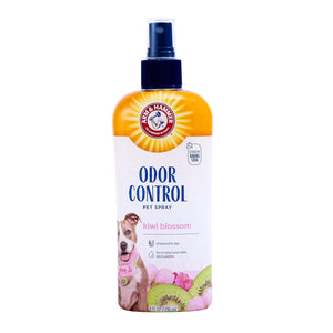 Arm & Hammer for Pets Super Deodorizing Spray for Dogs | Best Odor Eliminating Spray for All Dogs & Puppies | Fresh Kiwi Blossom Scent That Smells Great, 8 Ounces