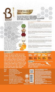 Boost Super Premium Koi Fish Food with Astaxanthin, Vitamins D,B12,C,A,E for Growth & Color Honey Formula Large Pellet 1.5kg