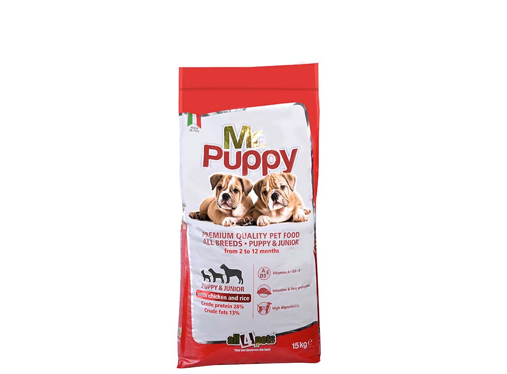 Mr Puppy with Dry Chicken & Rice Dog Food - 15Kg