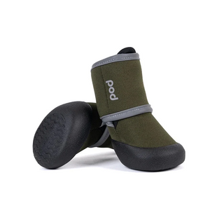 Dog Booties Paw Protector Waterproof Dog Shoes Adjustable Straps and Rugged Anti-Slip Sole Dog Boots Comfortable Easy to Wear Suitable for All Dogs