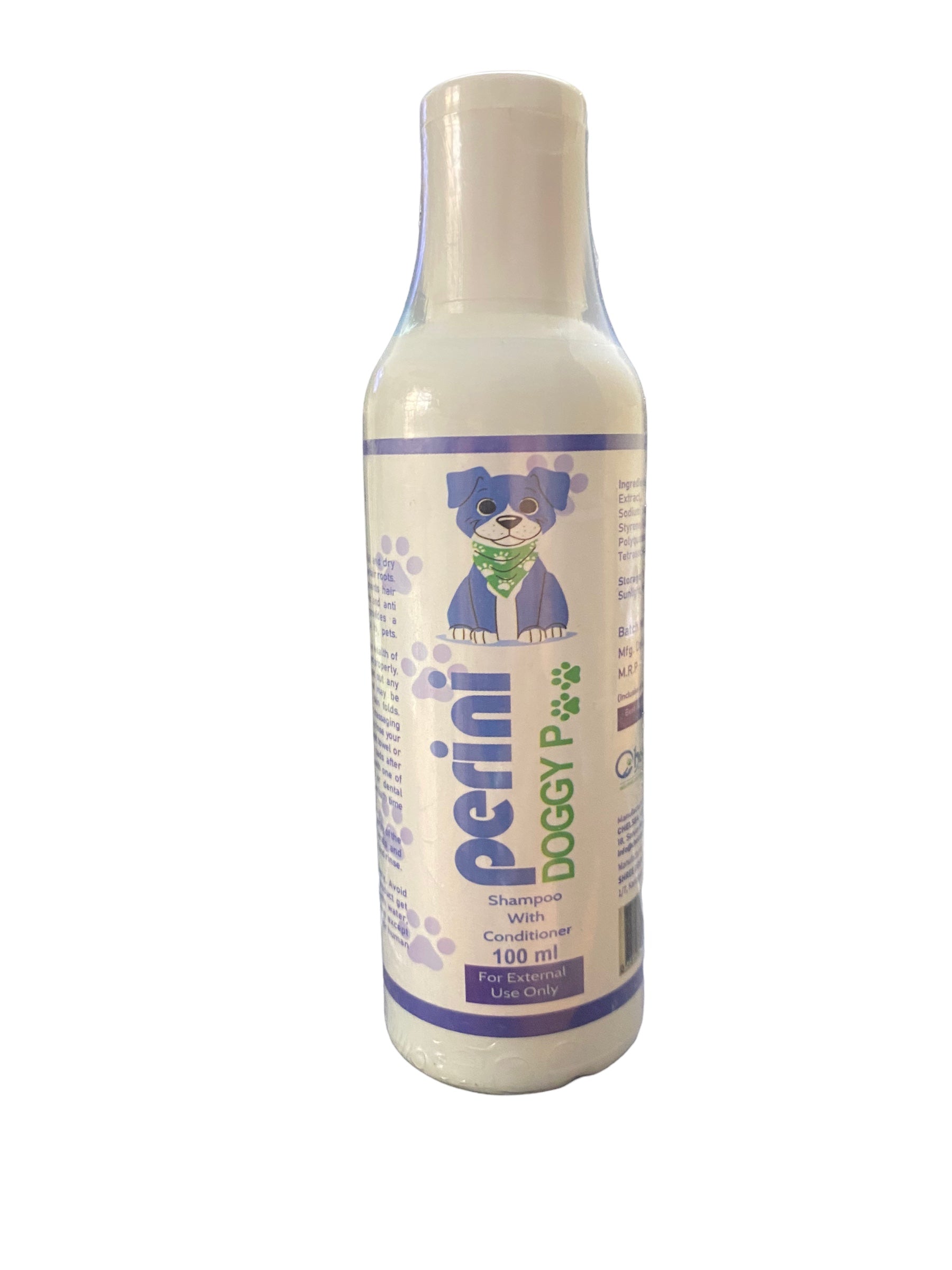 Chelsea Perini Doggy paw Shampoo with condtioner for Dog 100 ml