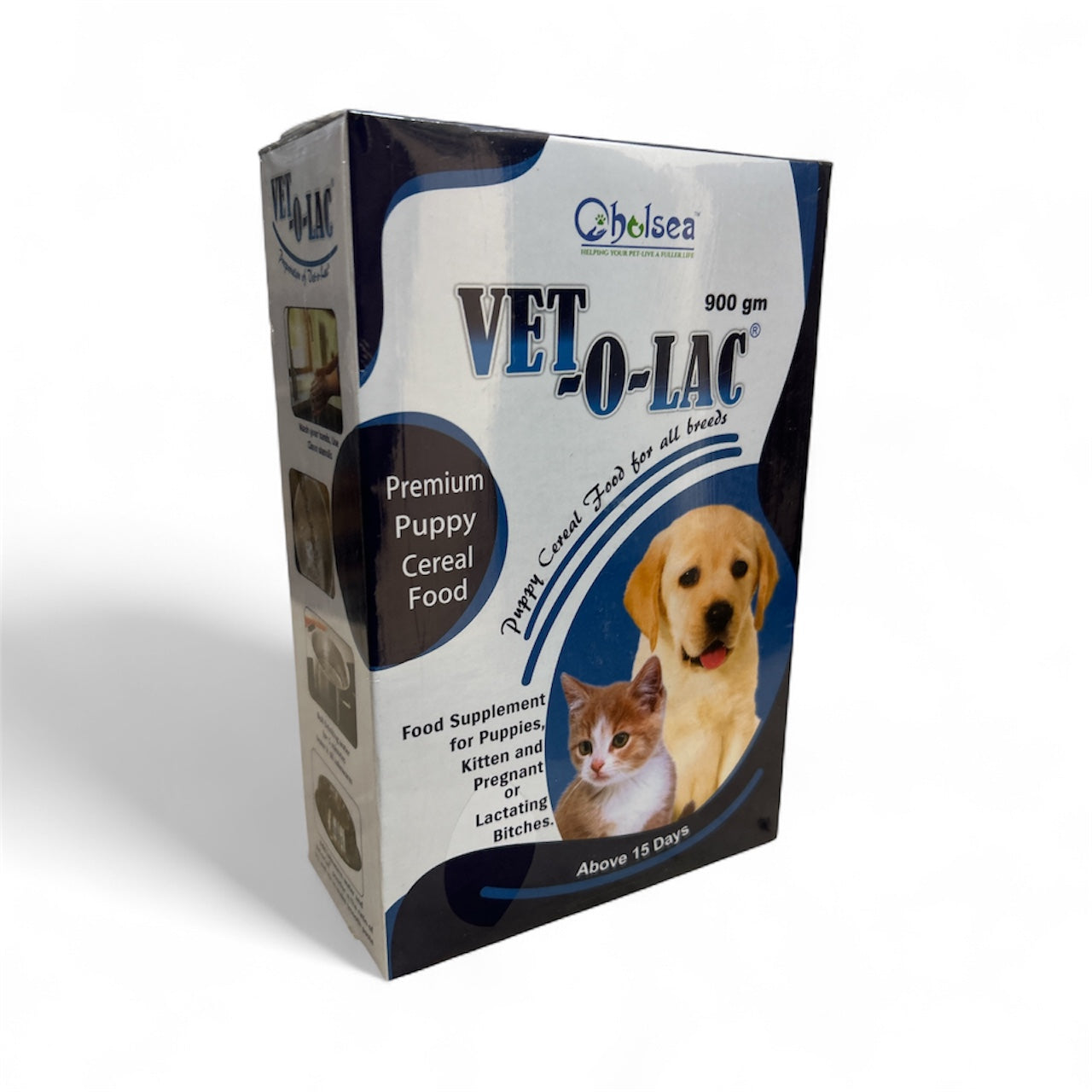 Chelsea VetOLac Puppy Cerelac Cereal Food 900 grm for All Breeds…