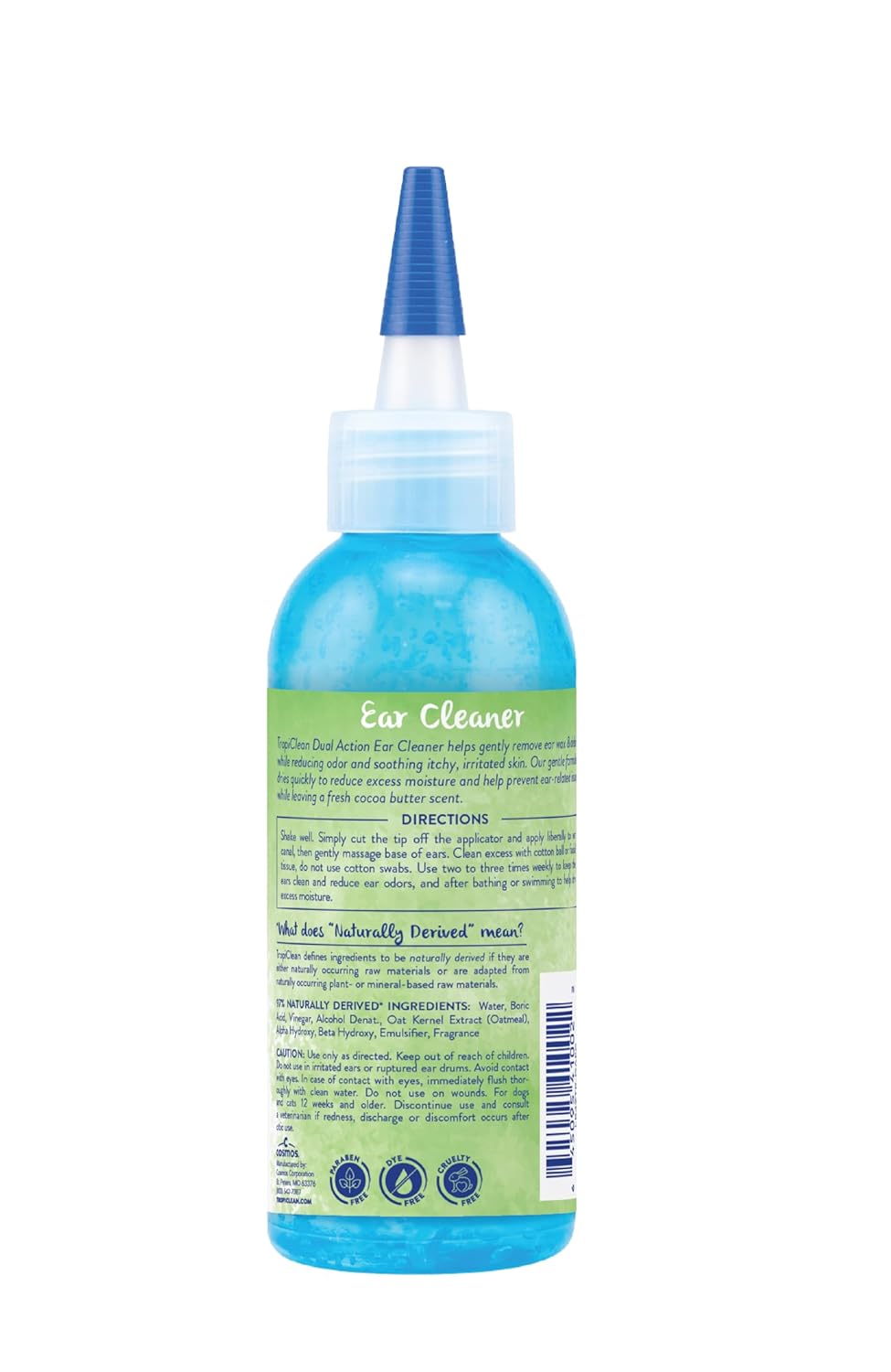 Tropiclean Dual Action Ear Cleaner For Pets