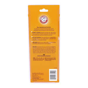 Arm & Hammer for Pets Fresh Breath Kit for Dogs | Contains Toothpaste, Toothbrush & Fingerbrush | Reduces Plaque & Tartar Buildup | Safe for Puppies, 3-Piece Kit, Vanilla Ginger Flavor