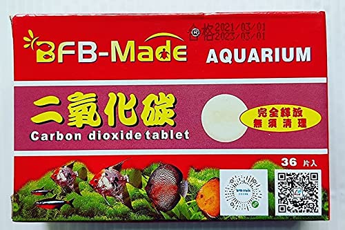 CO2 Tablet for Aquarium Plants Water Conditioner for Aquarium Plants, CO2 Tablet Carbon Dioxide for Plants Aquarium Fish Tank Diffuser Plant 36pcs