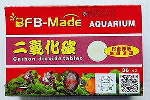 CO2 Tablet for Aquarium Plants Water Conditioner for Aquarium Plants, CO2 Tablet Carbon Dioxide for Plants Aquarium Fish Tank Diffuser Plant 36pcs