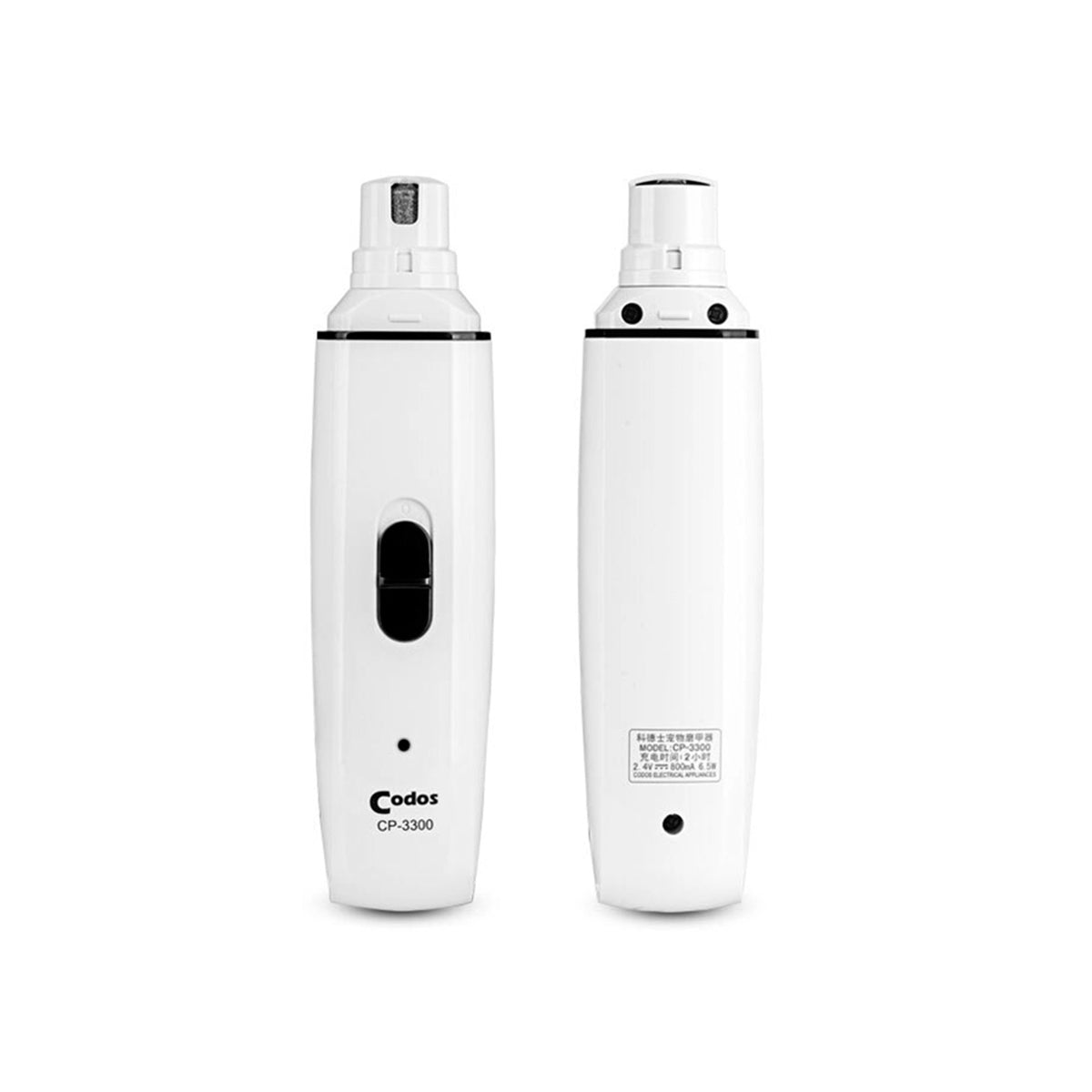 Professional Pets Nail Grinder Electric Rechargeable CODOS CP-3300