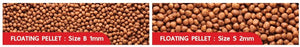 Deep Insect Inside (Cricket) for High Protein Super Premium Gold Fish Formula for High Growth & Colour Enhancing Floating Small Pellet 350gm