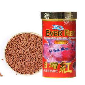 Ocean Free XO Ever Red (Original) Fish Food, 280ML/100G | Enhance Strong Redness Development for Flowerhorn Fish…