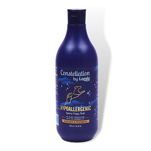 Lozalo Constellation Puppy Shampoo - 750ml Hypoallergenic Sulphate-Free Dry & Sensitive Skin Dog Wash for Puppy | Anti-Allergic Natural Aloevera for Healthy Pet Coat