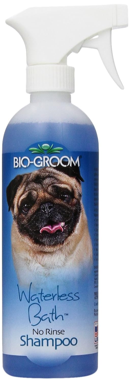 Bio-Groom Waterless Cats and Dog Bath Shampoo, 16-Ounce