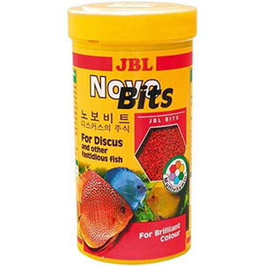 JBL Aquarium Novo Bits Fish Food, 110 g