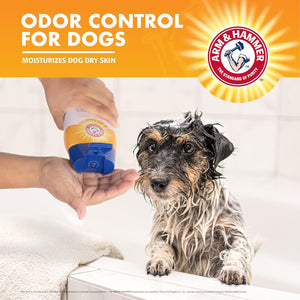 Arm & Hammer Deodorizing Dog Shampoo for Smelly Dogs & Puppies with Baking Soda, Moisturizing Dog Shampoo for Sensitive Skin - Kiwi Blossom Scent, 20 Fl Oz