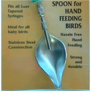 Gorilla pets Spoon Feeding Needle | Stainless Steel | for Veterinary Use (Pack of 2) Ideal for Hand Feeding Chicks or Sick Bird or Baby Animal