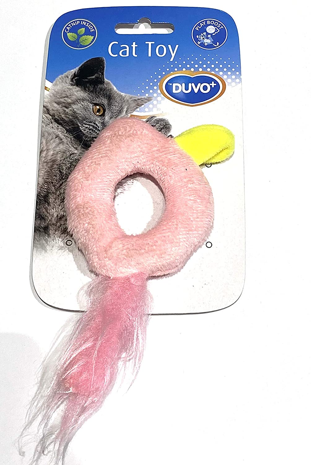 Duvo+ Catnip Fish Shape Soft Toy for Cats