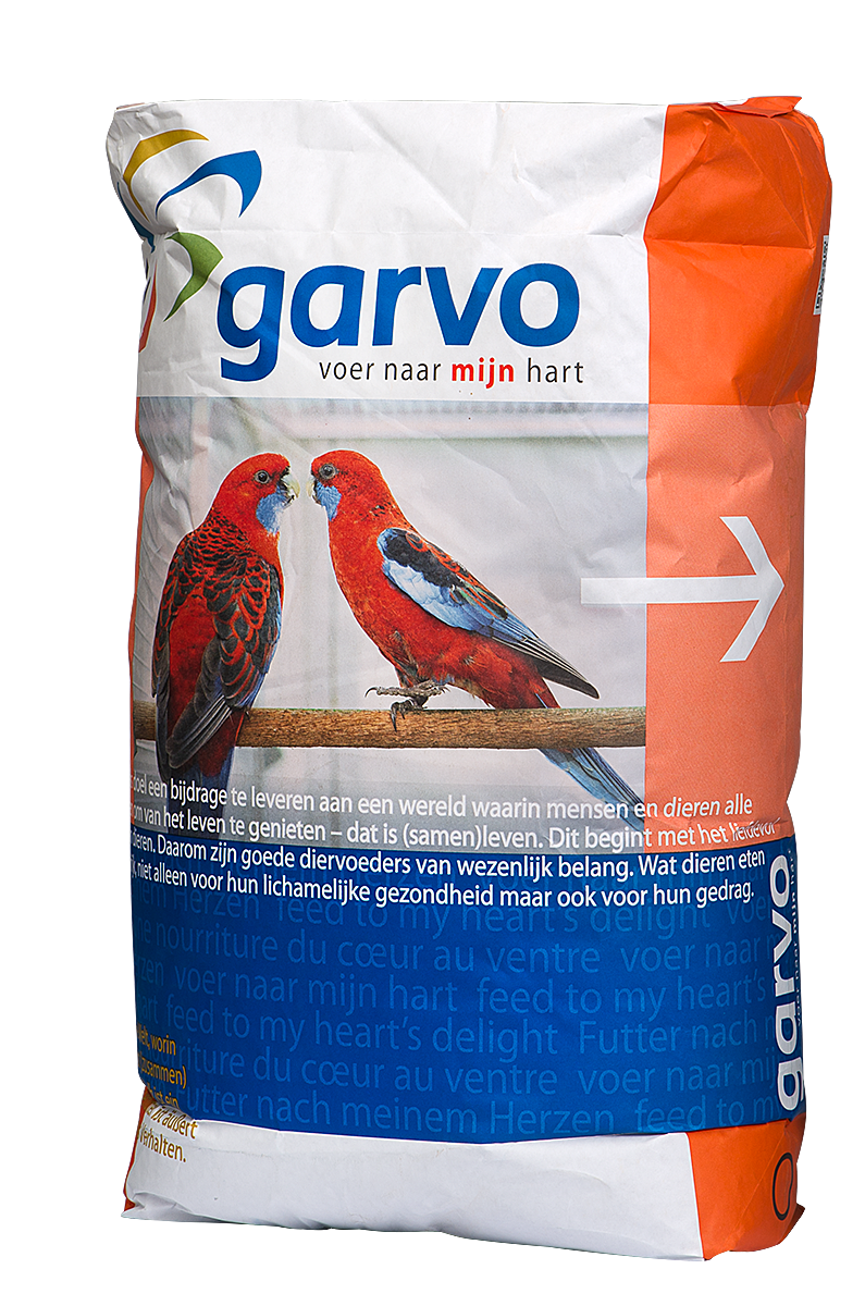 GARVO 5718 Parakeet Overall Bird Food Mixture 2O KG