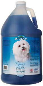 Bio-Groom Super White Coat Brightener Dog Shampoo, 3.8 L…