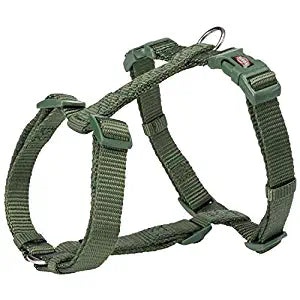 Trixie Premium Dog H-Harness (L–XL: 75–120 cm/25 mm, Forest)