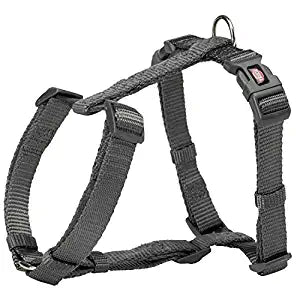 Trixie Premium Dog H-Harness (L–XL: 75–120 cm/25 mm, Graphite)