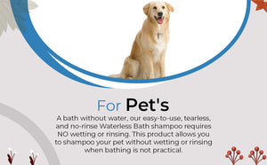 Bio-Groom Waterless Bath No-Rinse Shampoo, 8-Ounce