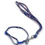gorilla pets Small Size Dog and cat Collar with Matching Leash with Bell Attached