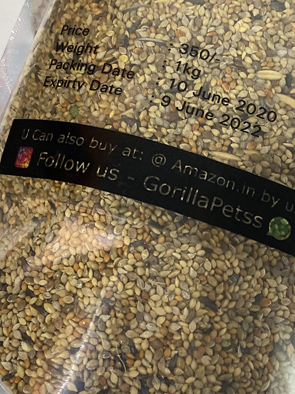 Gorilla Pets Bird Food Seed Mix 1 kg for All Kind of Exotic Birds - Image 3