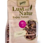 Bunny Nature Super Premium Enjoy Nature Nibble Fun Apple Wood 220 -G Natural Chew Snack ! Supplementary Food for Dwarf Rabbits, Guinea Pigs, Chinchillas, Degus, Dwarf Hamsters, Mice, Gerbils & Rats