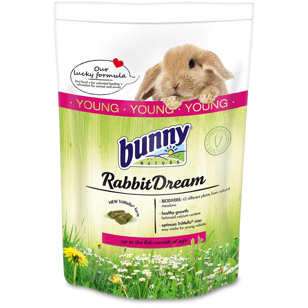 Bunny Nature Super Premium Food Rabbit Dream Young 750 G ! for Below 6 Month Age